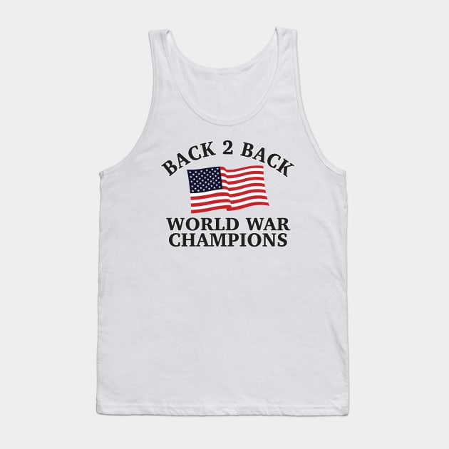 Back To Back Champs - 2 Tank Top by Brightfeather